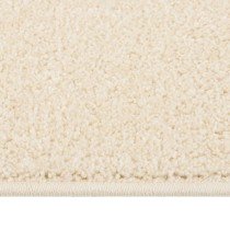 Rug Short Pile 200x290 cm Cream