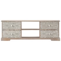 TV-Schrank 120x30x40 cm Massivholz Akazie