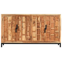 Sideboard Solid Acacia Wood 145x40x80 cm