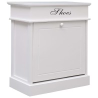 Shoe Cabinet White 50x28x58...