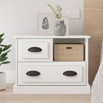 Bedside Cabinet Brown Oak 60x39x45 cm