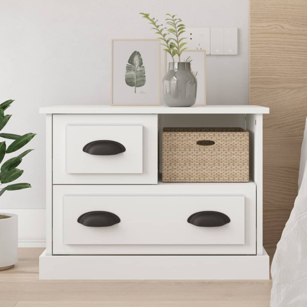 Bedside Cabinet Brown Oak 60x39x45 cm