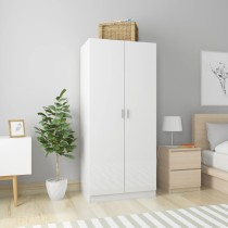 Wardrobe Grey Sonoma 80x50x180 cm Engineered Wood