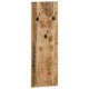 Wall-mounted Coat Racks 2 pcs Solid Mango Wood 36x110x3 cm