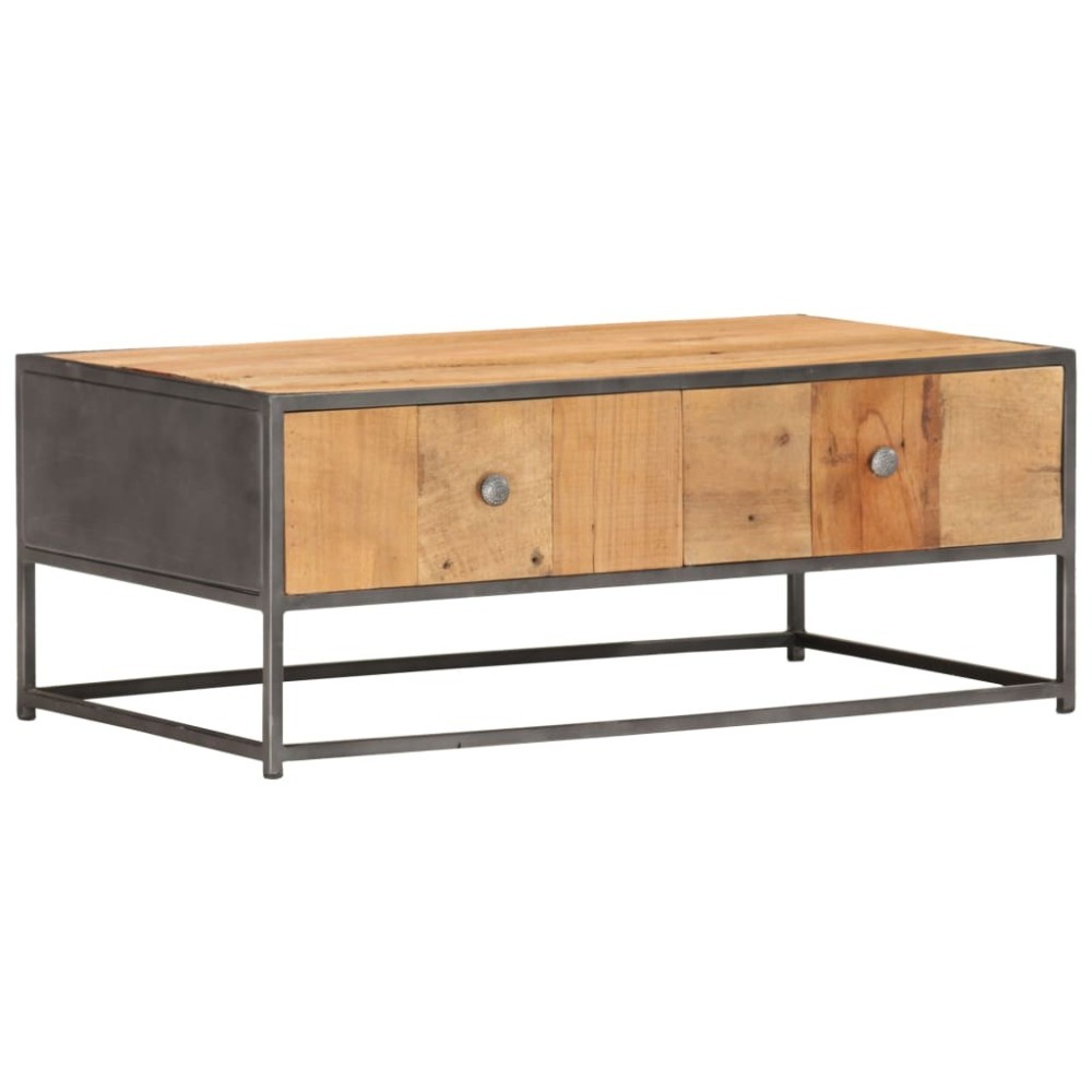 Coffee Table 90x50x35 cm Solid Reclaimed Wood