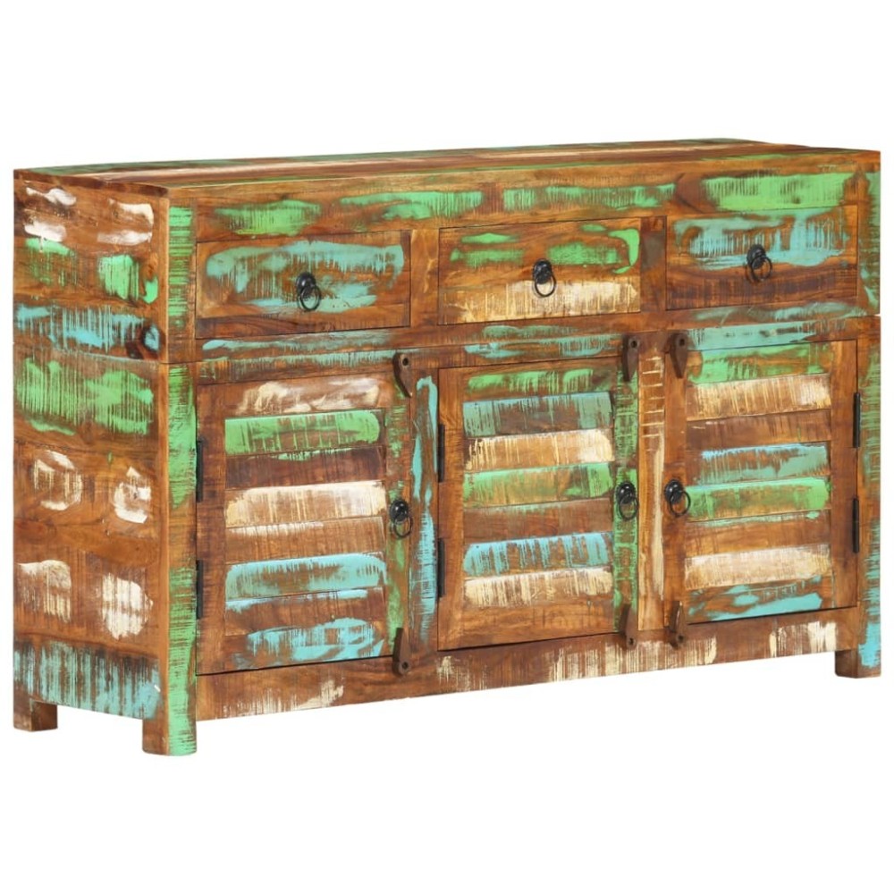 Sideboard 110x30x65 cm Solid Wood Mango