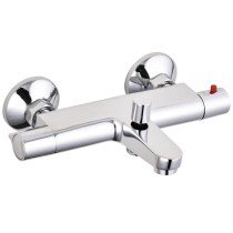 SCH TTE Thermostatic Bath Shower Mixer Tap VICO Chrome