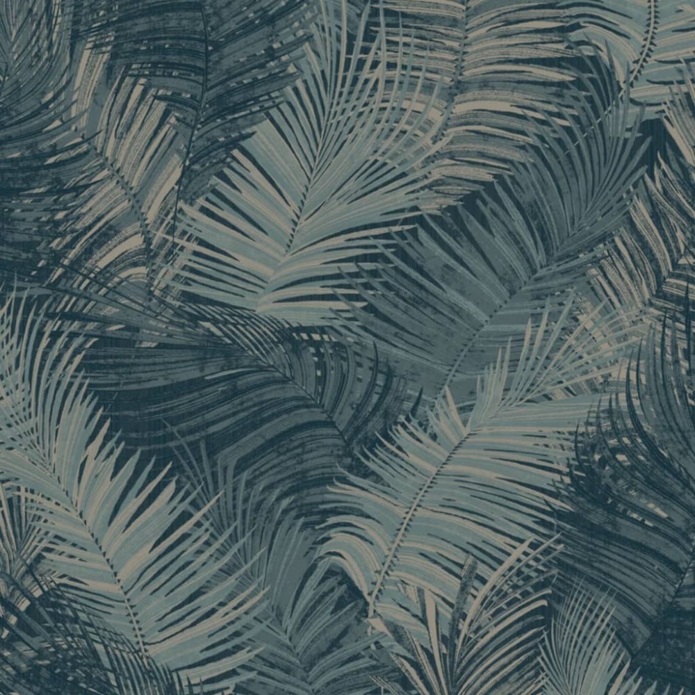 DUTCH WALLCOVERINGS Tapete Palm Grün