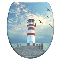 SCH TTE Toliet Seat with Soft-Close LIGHTHOUSE