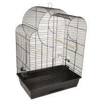 FLAMINGO Parakeet Cage Wammer 1 54x34x75 cm Metallic Taupe