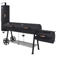 Holzkohle Grill und Smoker...