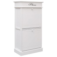 Shoe Cabinet Black 50x28x98...