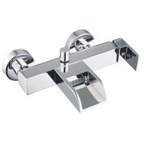 SCH TTE Bath Mixer with Waterfall Spout IDROVIA Chrome