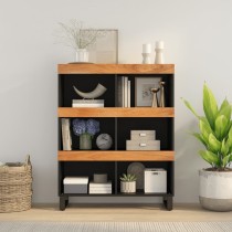 Beistelltisch 85x33x107 cm Altholz Massiv