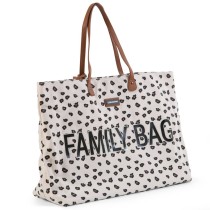 CHILDHOME Family Bag Canvas Leopard