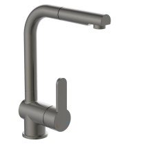 SCHÜTTE Kitchen Mixer Tap with Pull-out Spout LONDON Matte Black