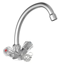 SCH TTE 2-Handle Basin Mixer BRILLANT Chrome