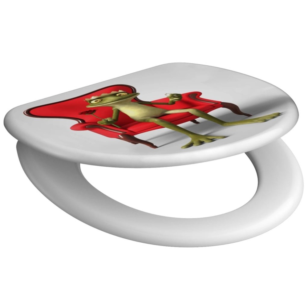 SCH TTE Toilet Seat with Soft-Close FROG KING