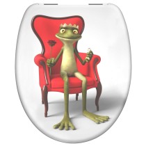 SCH TTE Toilet Seat with Soft-Close FROG KING