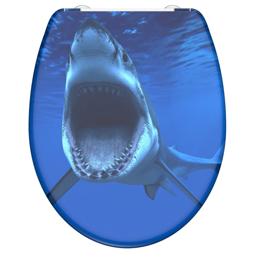 SCH TTE Toilet Seat with Soft-Close Quick Release SHARK