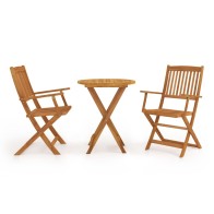 3 Piece Folding Bistro Set...