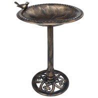 Garden Bird Bath Bronze...