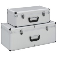 Storage Cases 2 pcs Silver...