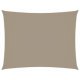 Sunshade Sail Oxford Fabric Rectangular 3x6 m Taupe