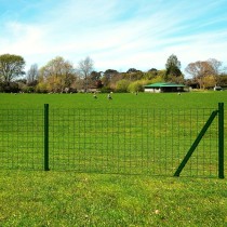 Euro Fence Steel 25x1.5 m Green