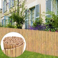 Gartenzaun Bambus 500 x 50 cm