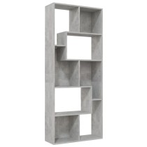 Book Cabinet Smoked Oak 67x24x161 cm Engineered Wood