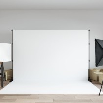 Backdrop Stand Black 254x243 cm Steel
