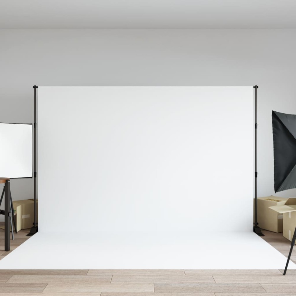 Backdrop Stand Black 254x243 cm Steel