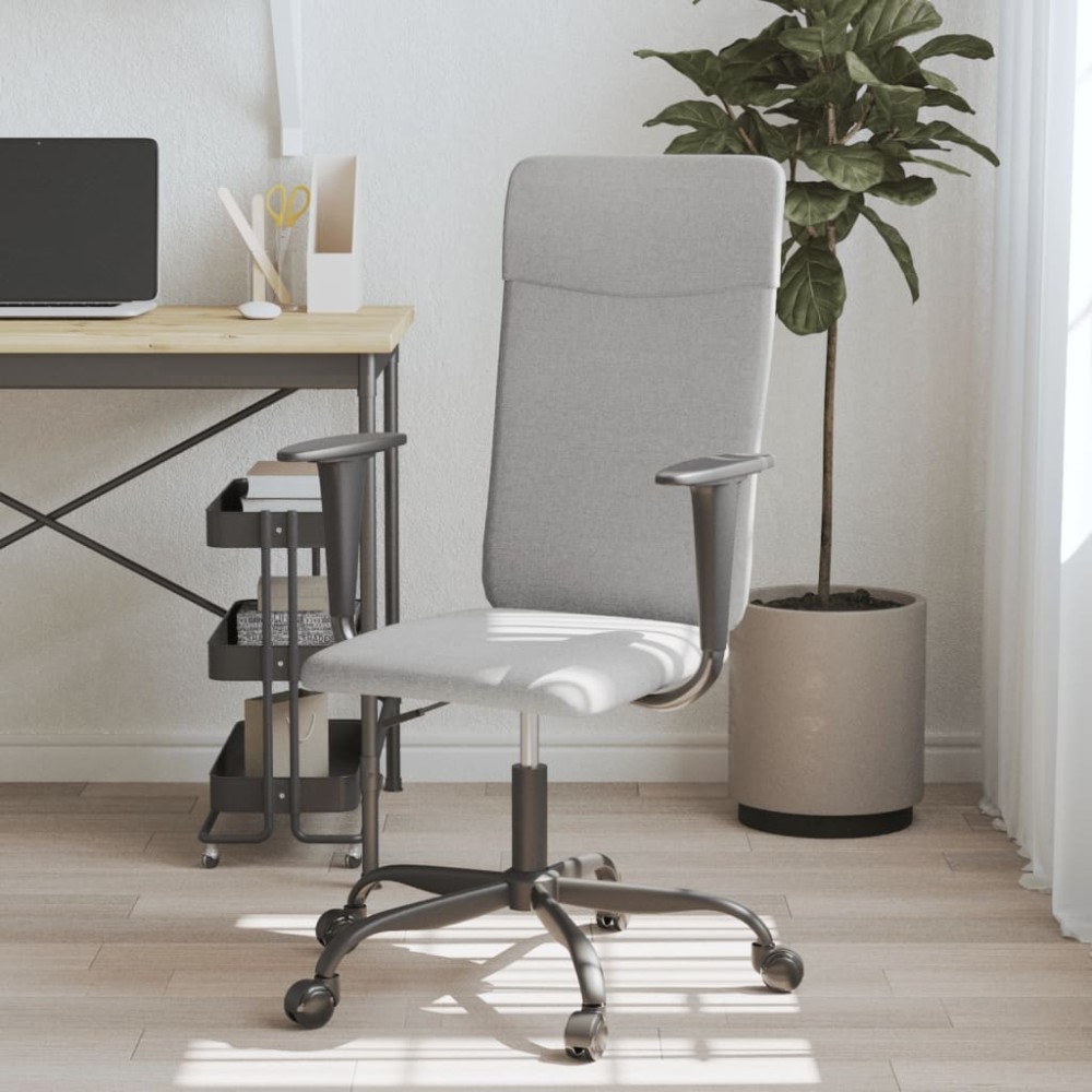 Office Chair Dark Grey Fabric