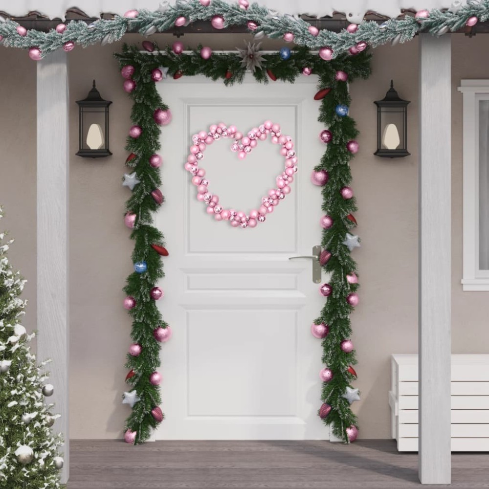 Christmas Balls Garland Blue 175 cm Polystyrene
