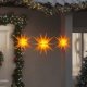 Christmas Lights with LEDs 3 pcs Foldable Red