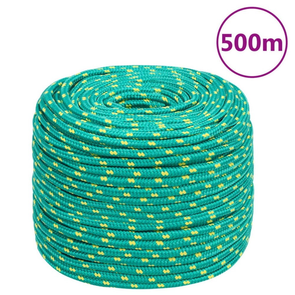 Boat Rope Green 6 mm 500 m Polypropylene