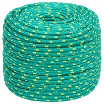 Boat Rope Green 6 mm 500 m Polypropylene