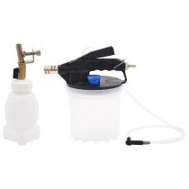 Pneumatische Bremsen-Entlüftungspumpe mit Einfüllflasche 3,5 L