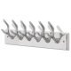 Aluminium Wardrobe Hook Coat Rack Hat/Tie Hanger Silver
