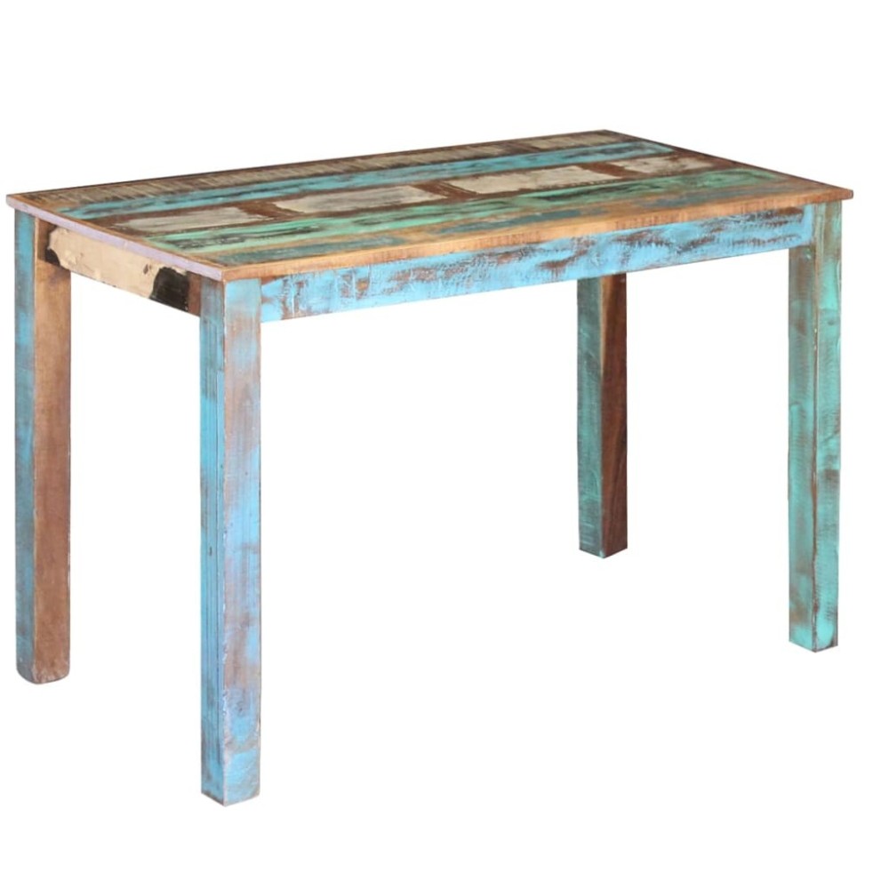 Dining Table Solid Reclaimed Wood 80x82x76 cm