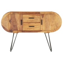 Sideboard 118x28x75 cm Solid Sheesham Wood