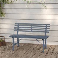 Garden Bench 110 cm Steel...