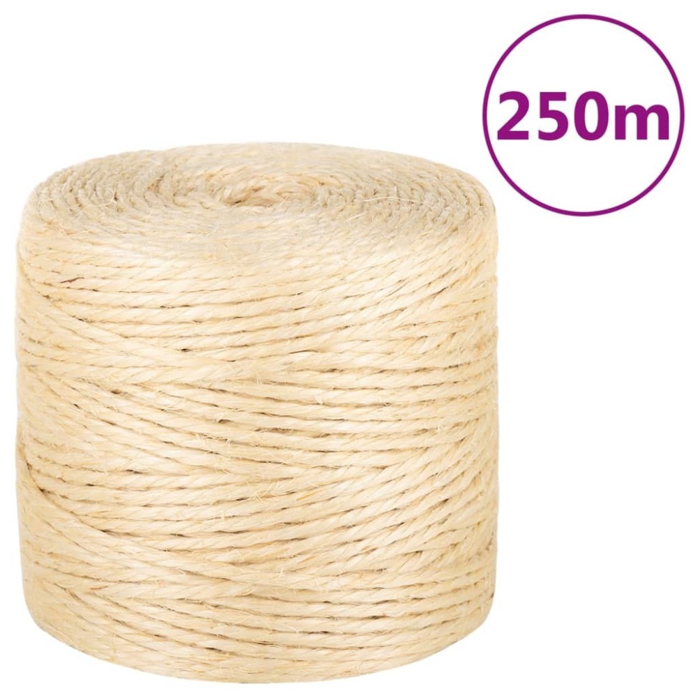 Rope 100% Sisal 4 mm 250 m