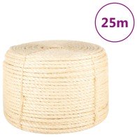 Rope 100% Sisal 12 mm 25 m