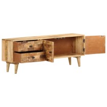 TV Cabinet 120x30x45 cm Solid Mango Wood