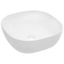Wash Basin 42.5x42.5x14.5 cm Ceramic Black