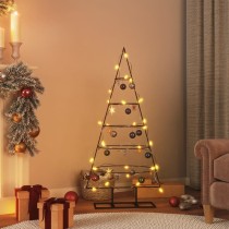 Metal Christmas Tree for Decoration Black 60 cm