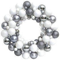 Christmas Wreath Pink 45 cm Polystyrene