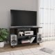 TV Cabinet with Castors Sonoma Oak 80x40x45 cm Engineered Wood